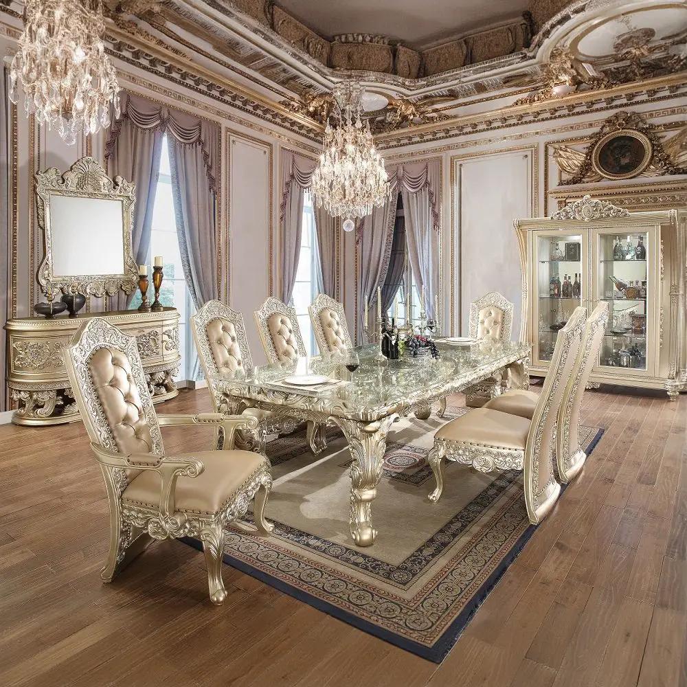 Vatican - Curio - Champagne Silver by Unique Piece Furniture