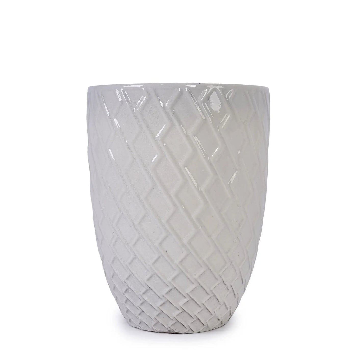 Ceramic Flowerpot, Planter For Patio, Garden, Windowsill by HouseOfZazla