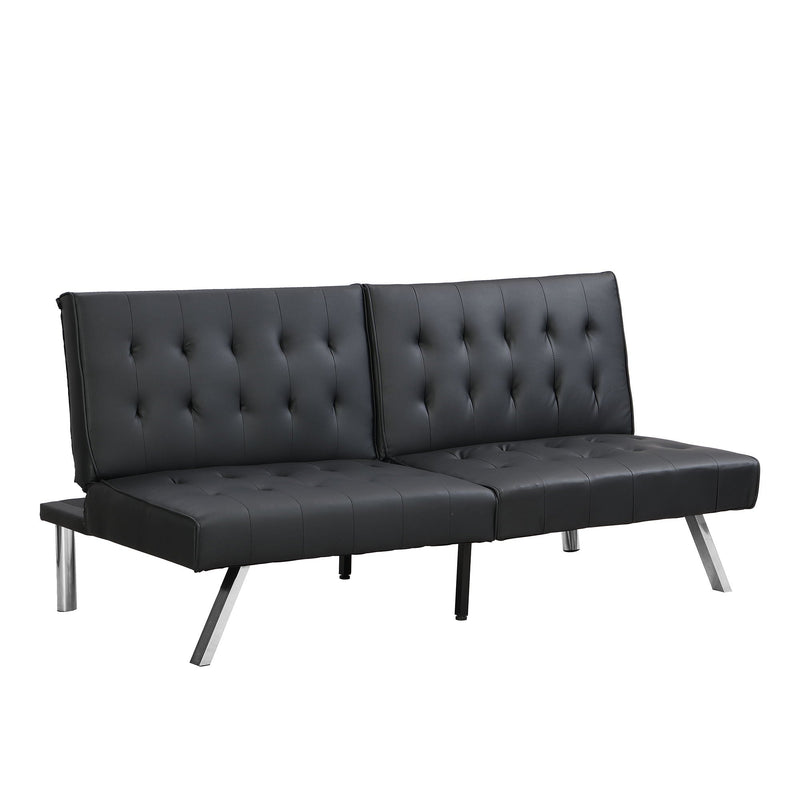 Comfortable Futon Sofa Bed - Black by HouseOfZazla