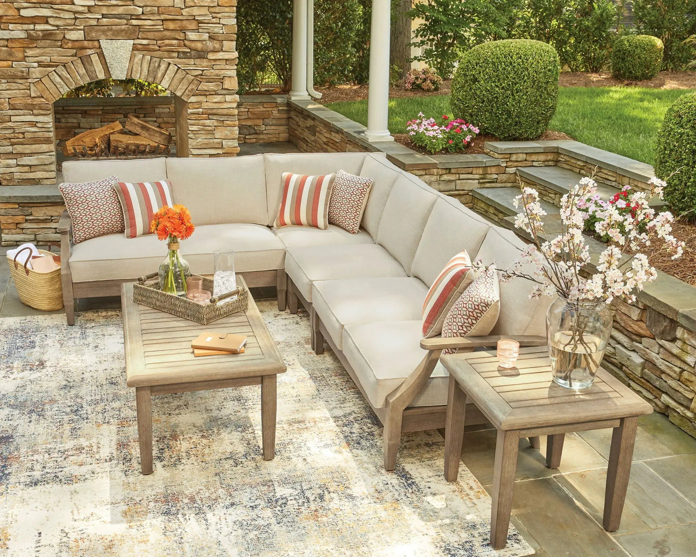 Clare View - Outdoor Sectional by Unique Piece Furniture