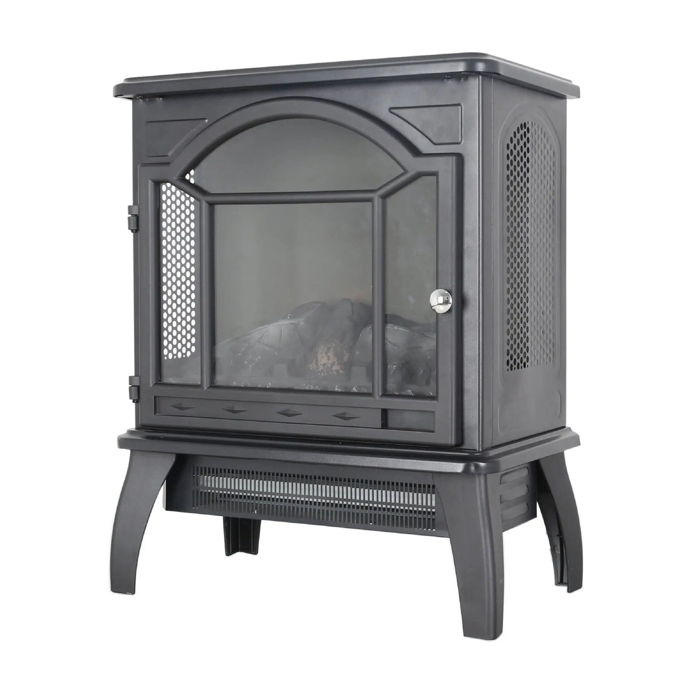 3D Flame Electric Infrared Quartz Fireplace Stove With Remote Control by HouseOfZazla