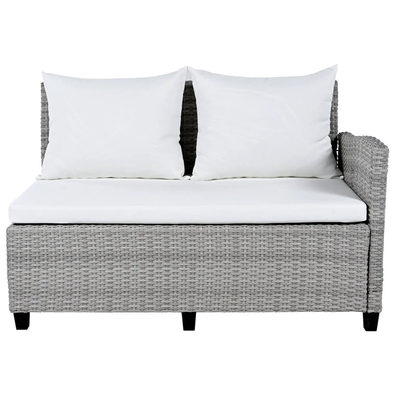 Tomax 5-Piece Outdoor Patio Rattan Sofa Set by HouseOfZazla