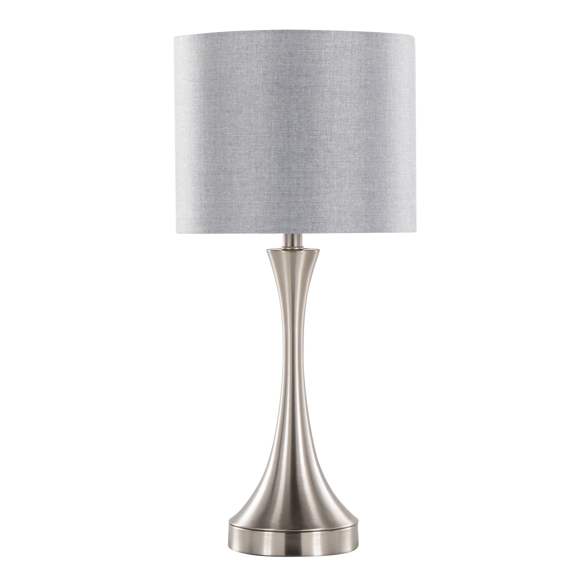 Lenuxe - Contemporary Table Lamp Built In USB Port (Set of 2) by HouseOfZazla
