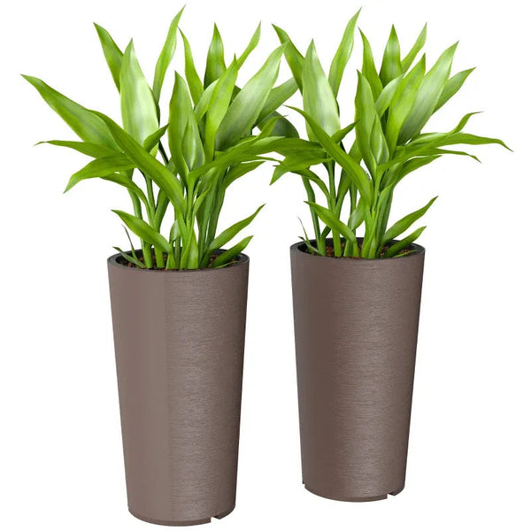 Tall Stackable Planters Set of 2