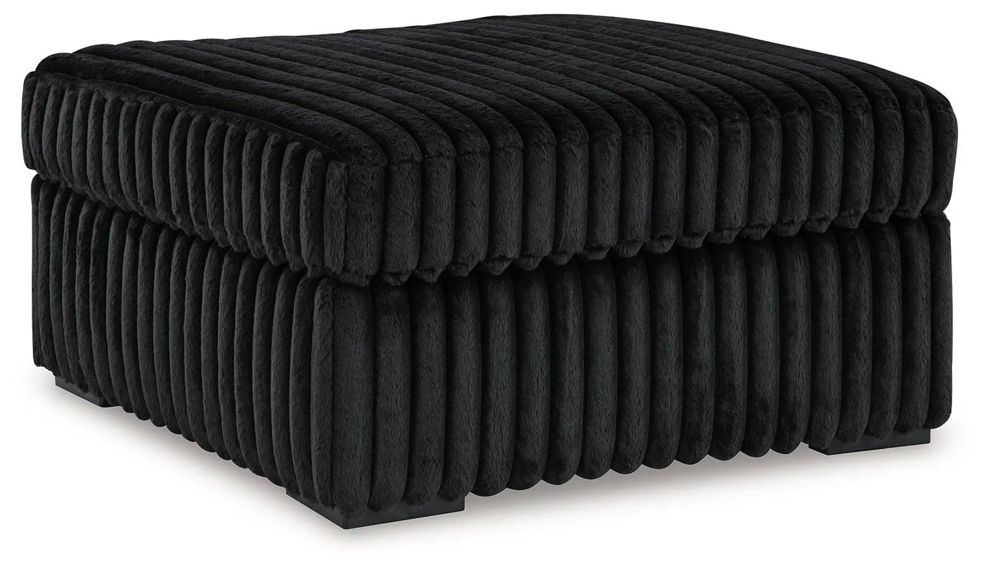 Midnight-Madness - Oversized Accent Ottoman by Unique Piece Furniture