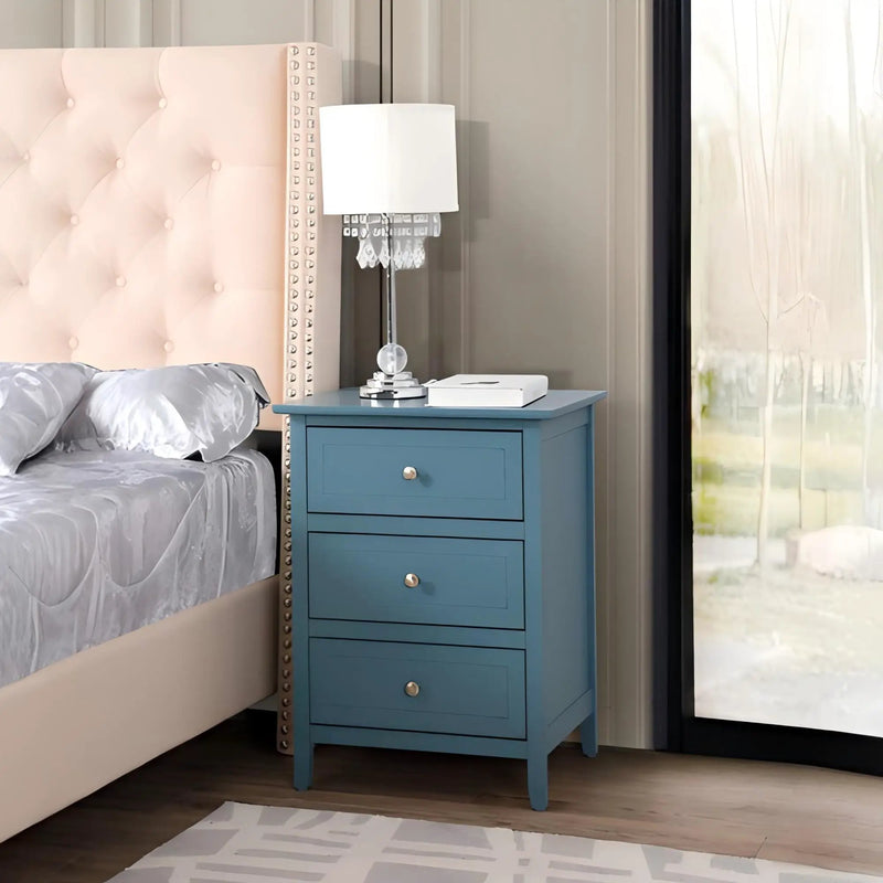 Daniel - 3 Drawer Nightstand by Unique Piece Furniture