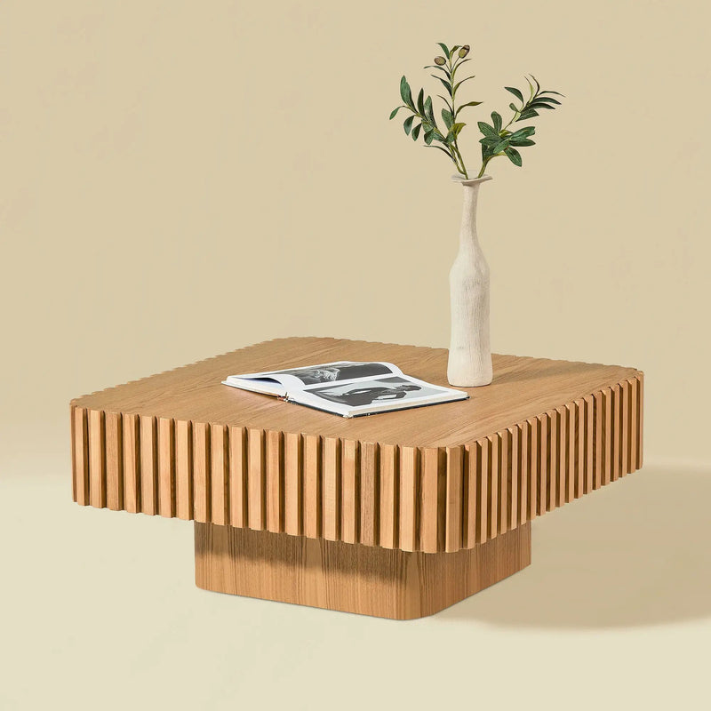 Modern Handcraft Drum Coffee Table by HouseOfZazla