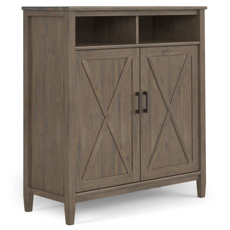 Ela - Medium Storage Cabinet - Smoky Brown by Unique Piece Furniture