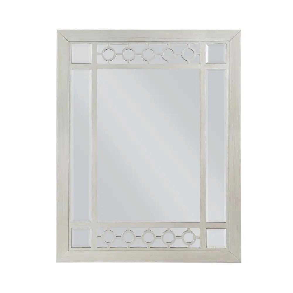 Varian - Mirror - Silver & Mirrored by Unique Piece Furniture