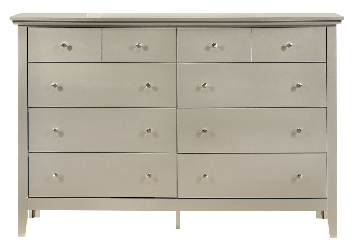 Elegant Casual Dresser with Real Wood Veneers - Multiple Colors, photo 27 of 35