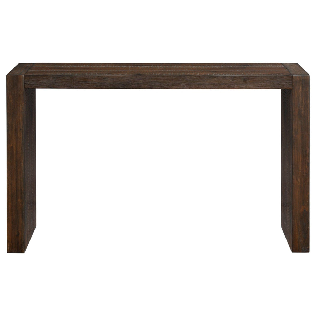 Modern Design Console Table with Solid Wood Construction - Light or Dark Brown, photo 27 of 30