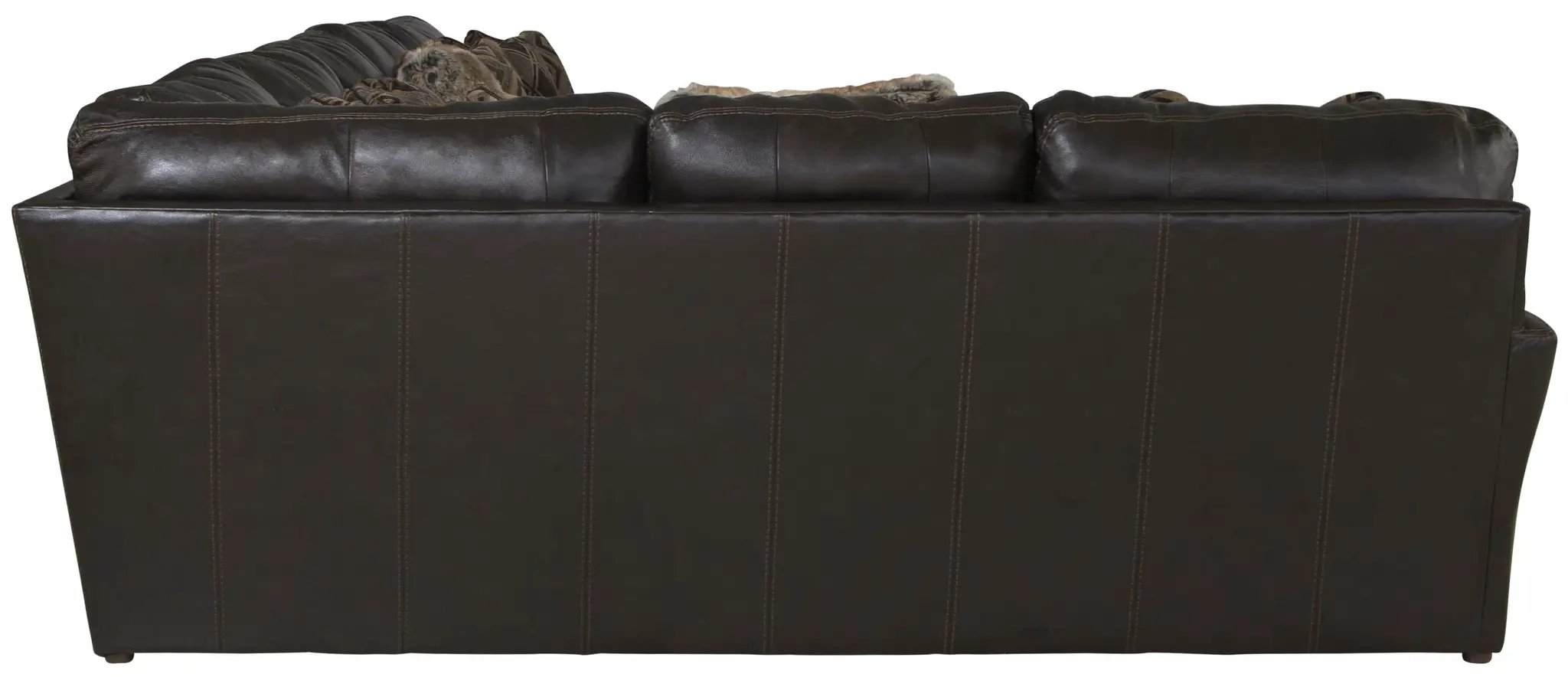 Denali - Italian Leather Match Sectional by Unique Piece Furniture