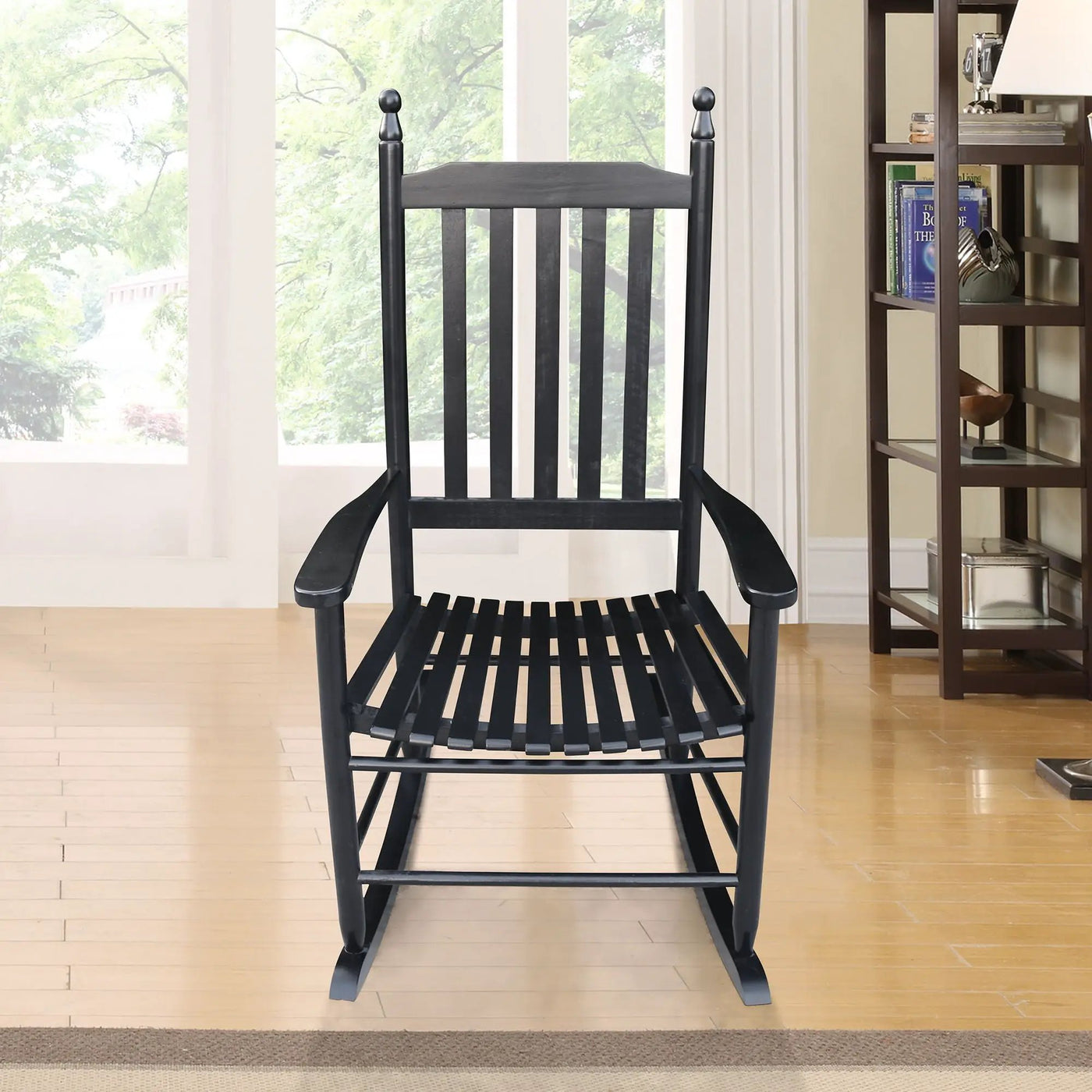 Wooden Porch Rocker Chair, Without Mat by HouseOfZazla