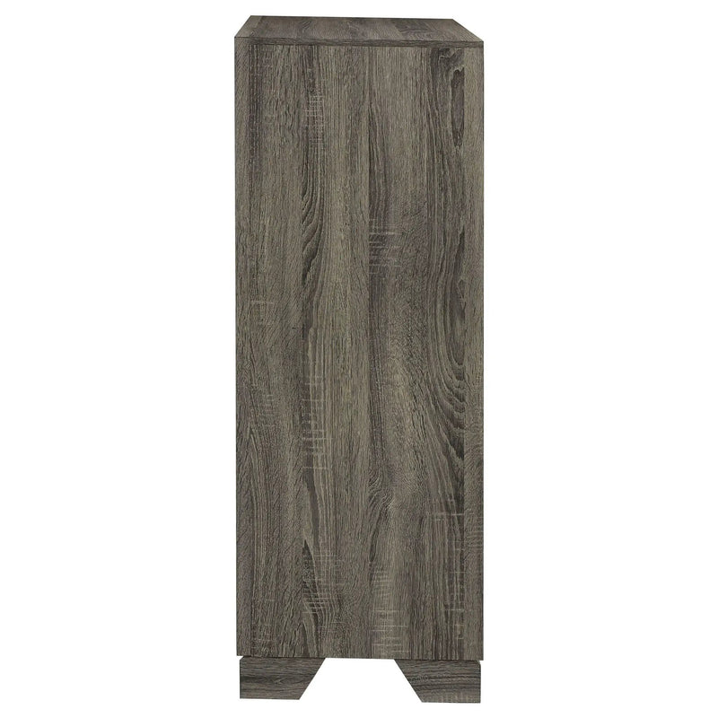 Wright 4-drawer Chest of Drawers Brown Oak by Unique Piece Furniture