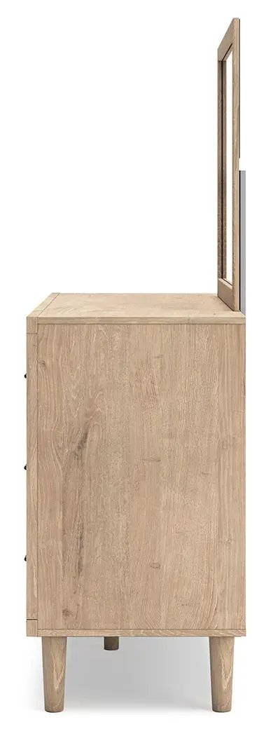Cielden - Dresser And Mirror - Two-Tone by Unique Piece Furniture