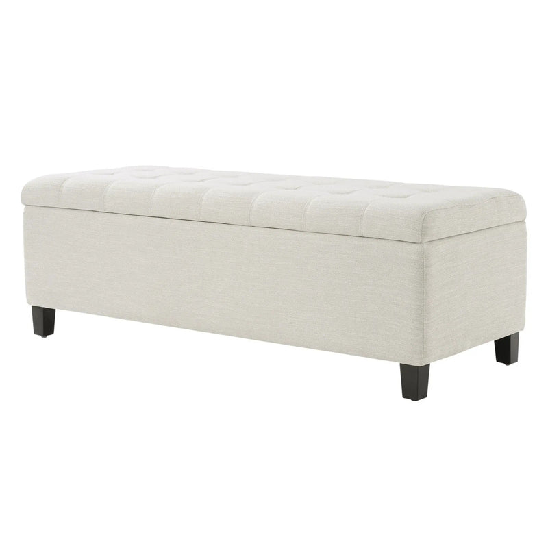 Upholstered Storage Ottoman Bench by HouseOfZazla