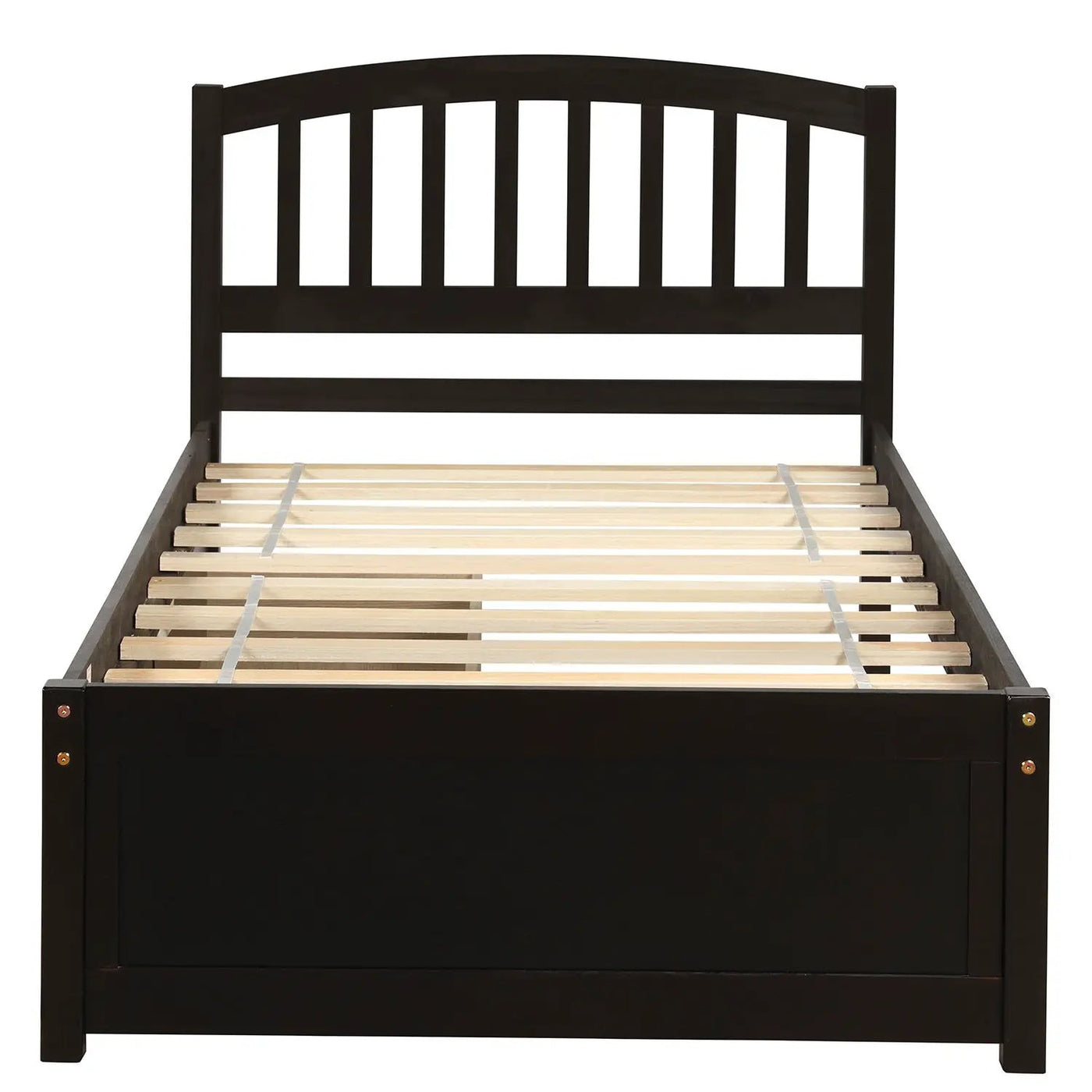 Platform Storage Bed Wood Bed Frame With Two Drawers And Headboard by Unique Piece Furniture