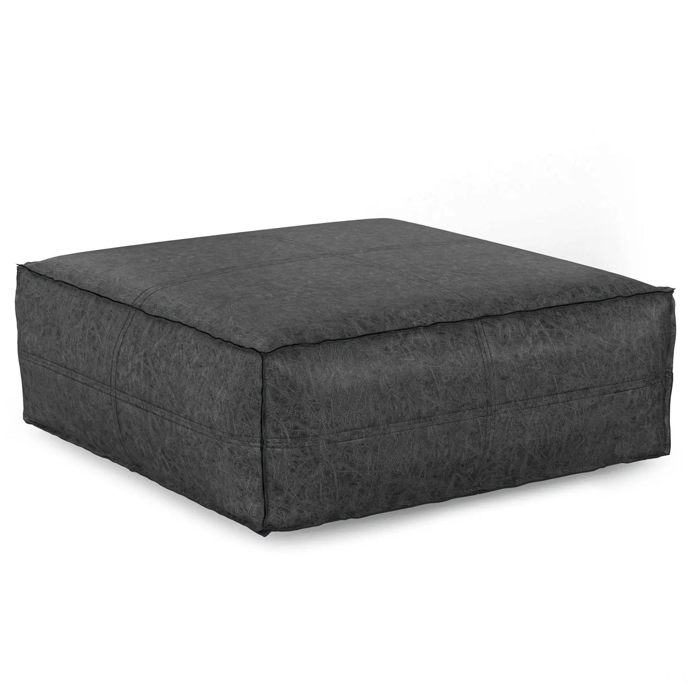 Brody - Large Square, Coffee Table Pouf by HouseOfZazla