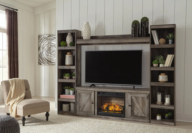 Wynnlow - Entertainment Center With 60" TV Stand by Unique Piece Furniture