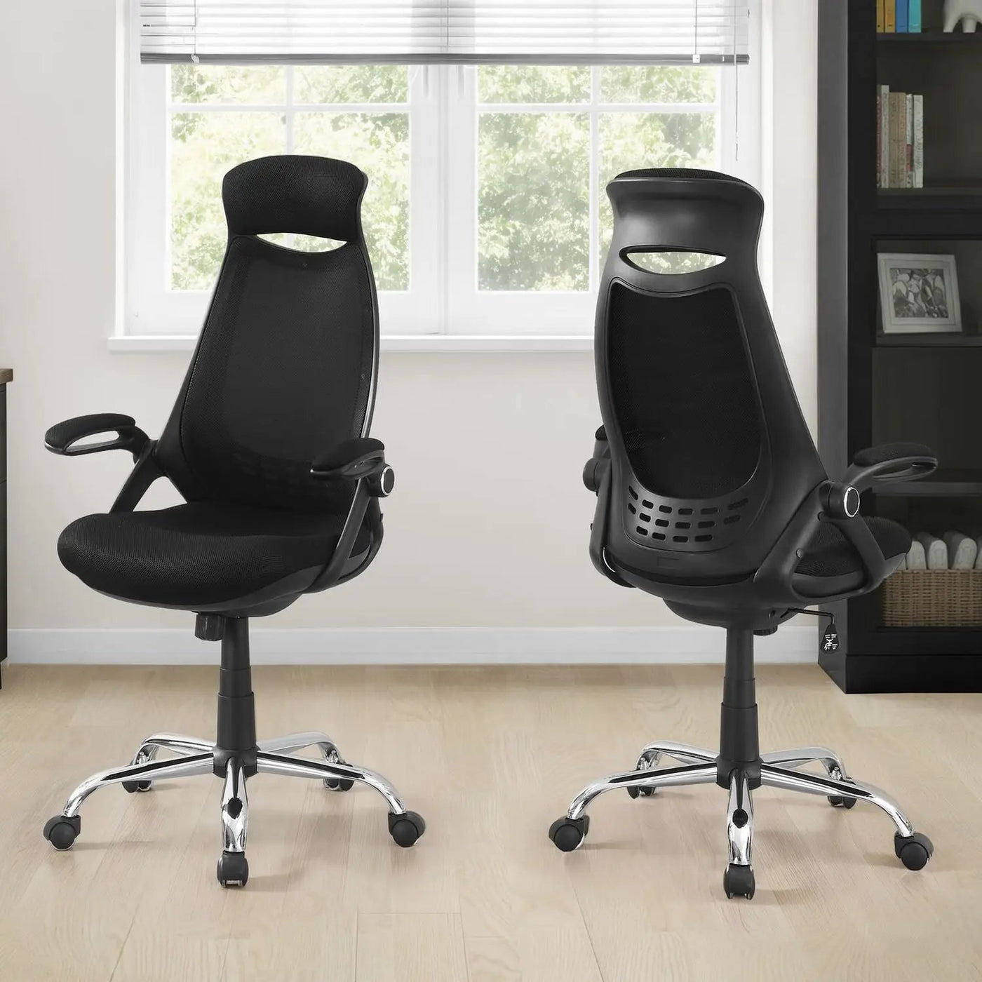 Office Chair, Adjustable Height, Swivel, Ergonomic, Armrests, Contemporary & Modern by Unique Piece Furniture