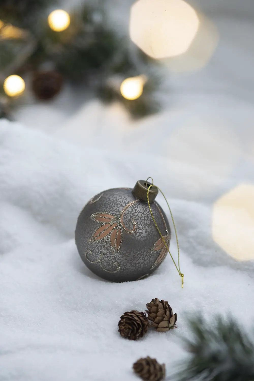 Christmas Ball Ornaments Decorative Hanging Tree Ornaments For Holiday Party Decorations by HouseOfZazla