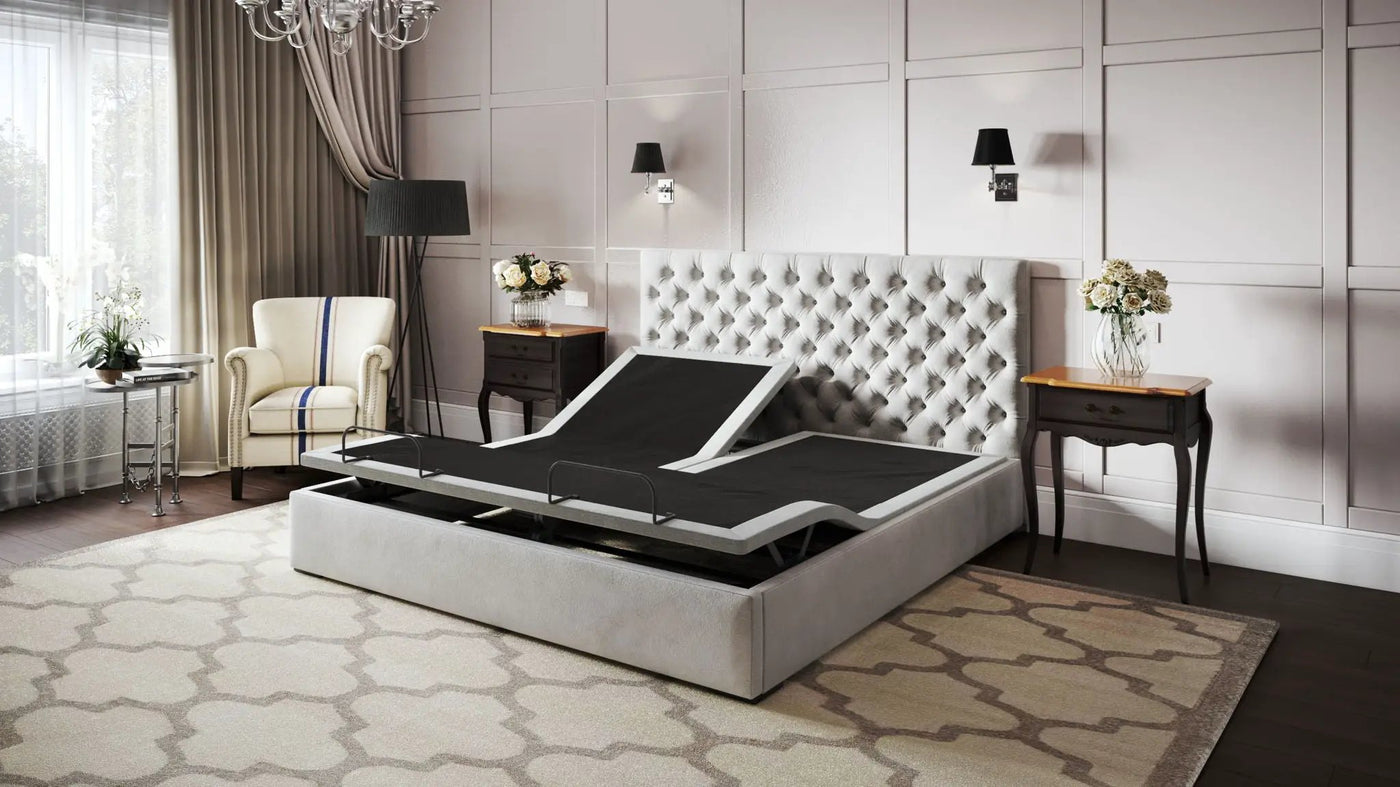 Bt3000 - Flex Head Adjustable Bed Base With Head And Foot Position Adjustment by HouseOfZazla