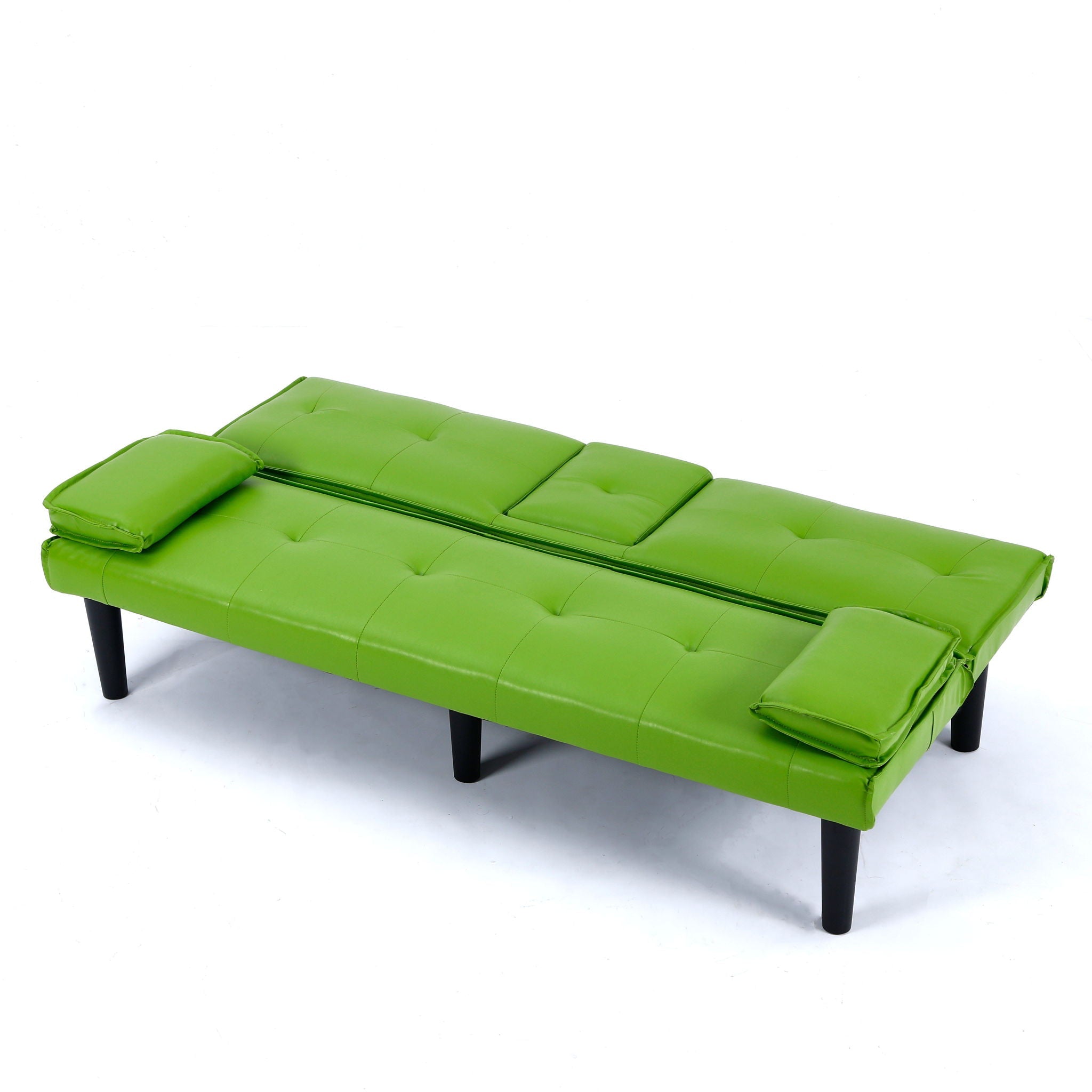 Sofa Bed With Foldable Design And Cup Holder by HouseOfZazla