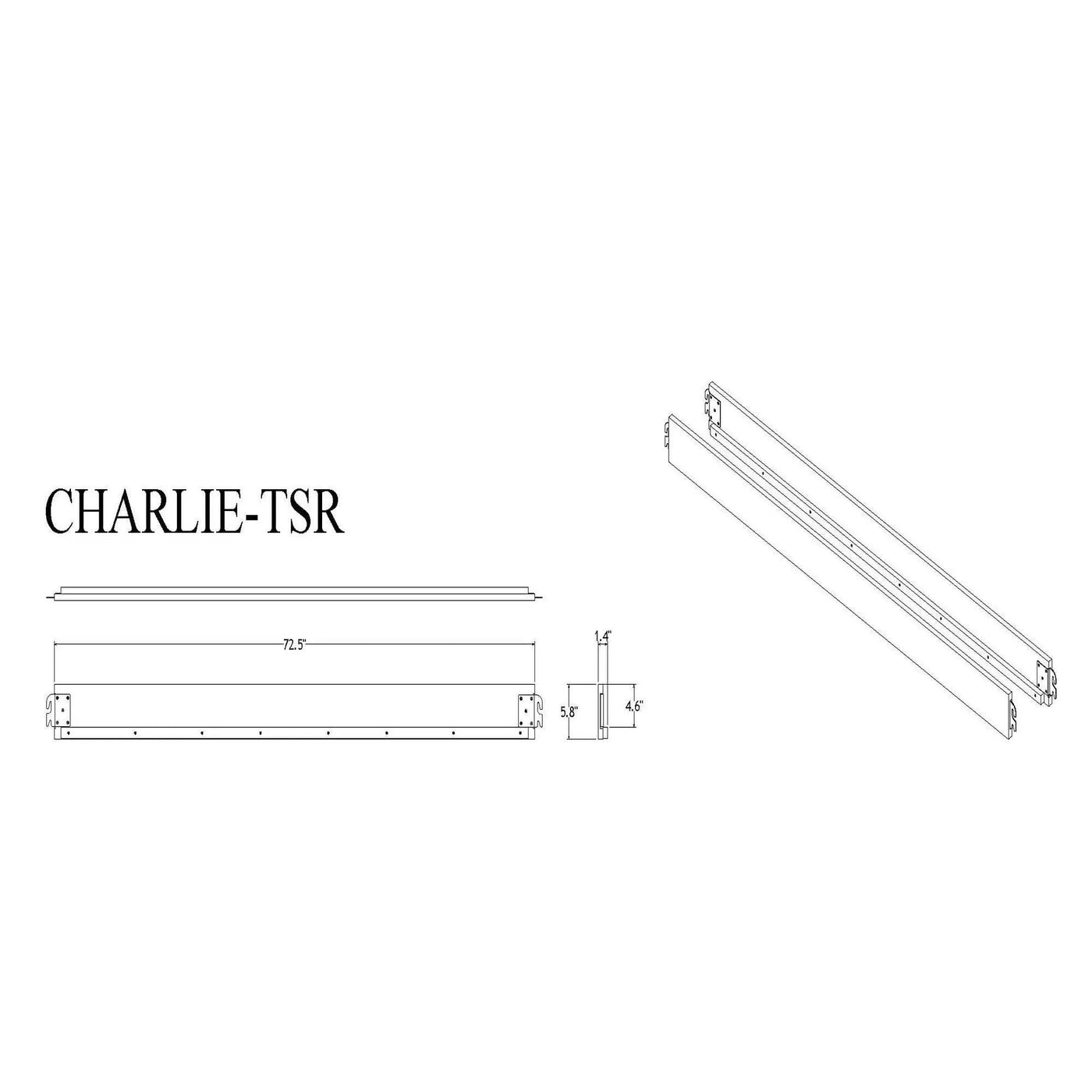 Charlston - Bed With LED by HouseOfZazla