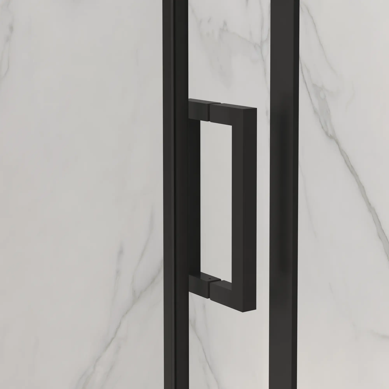 Frameless Sliding Shower Door - 5/16" Thick Tempered Glass by HouseOfZazla