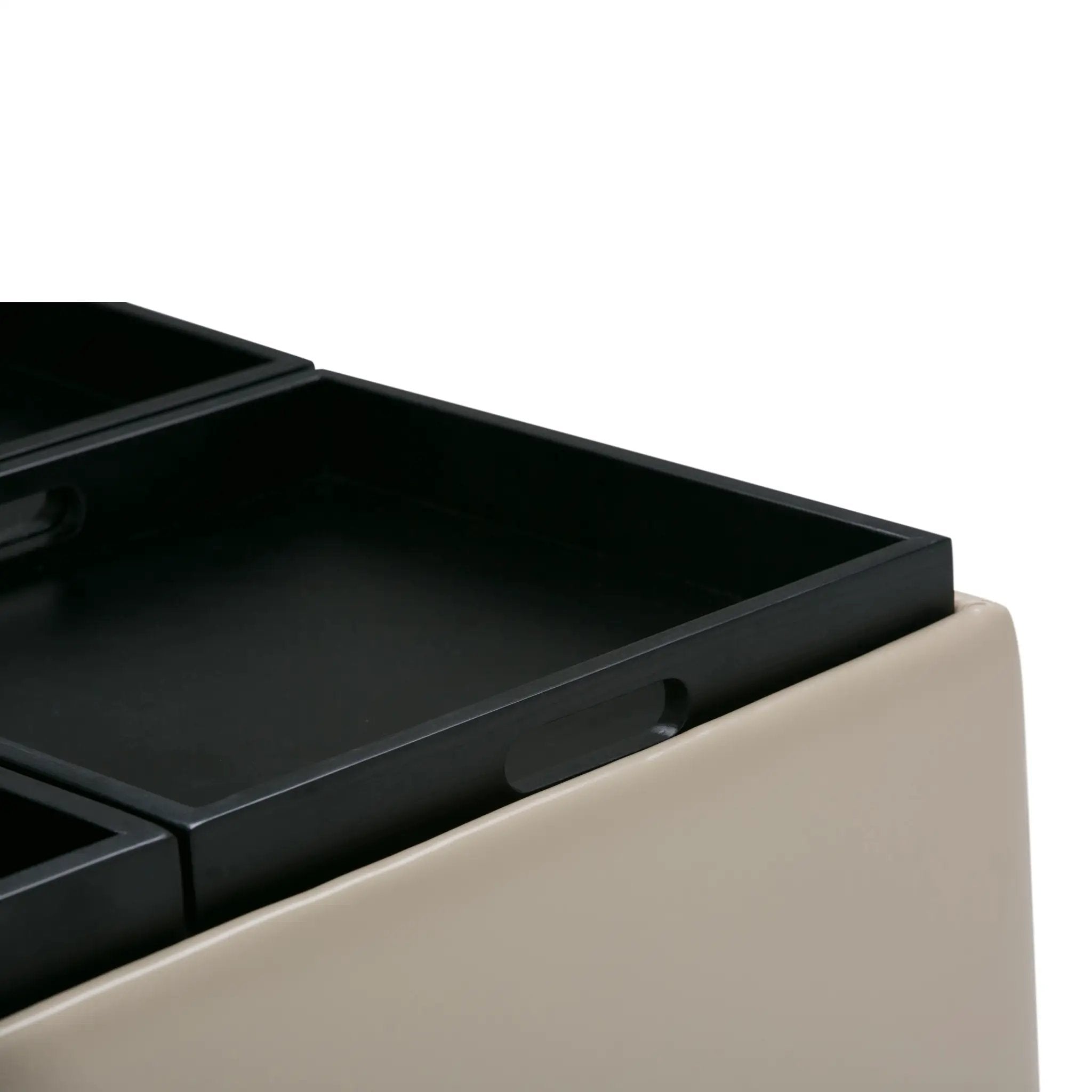 Avalon - Square Coffee Table, Storage Ottoman by Unique Piece Furniture