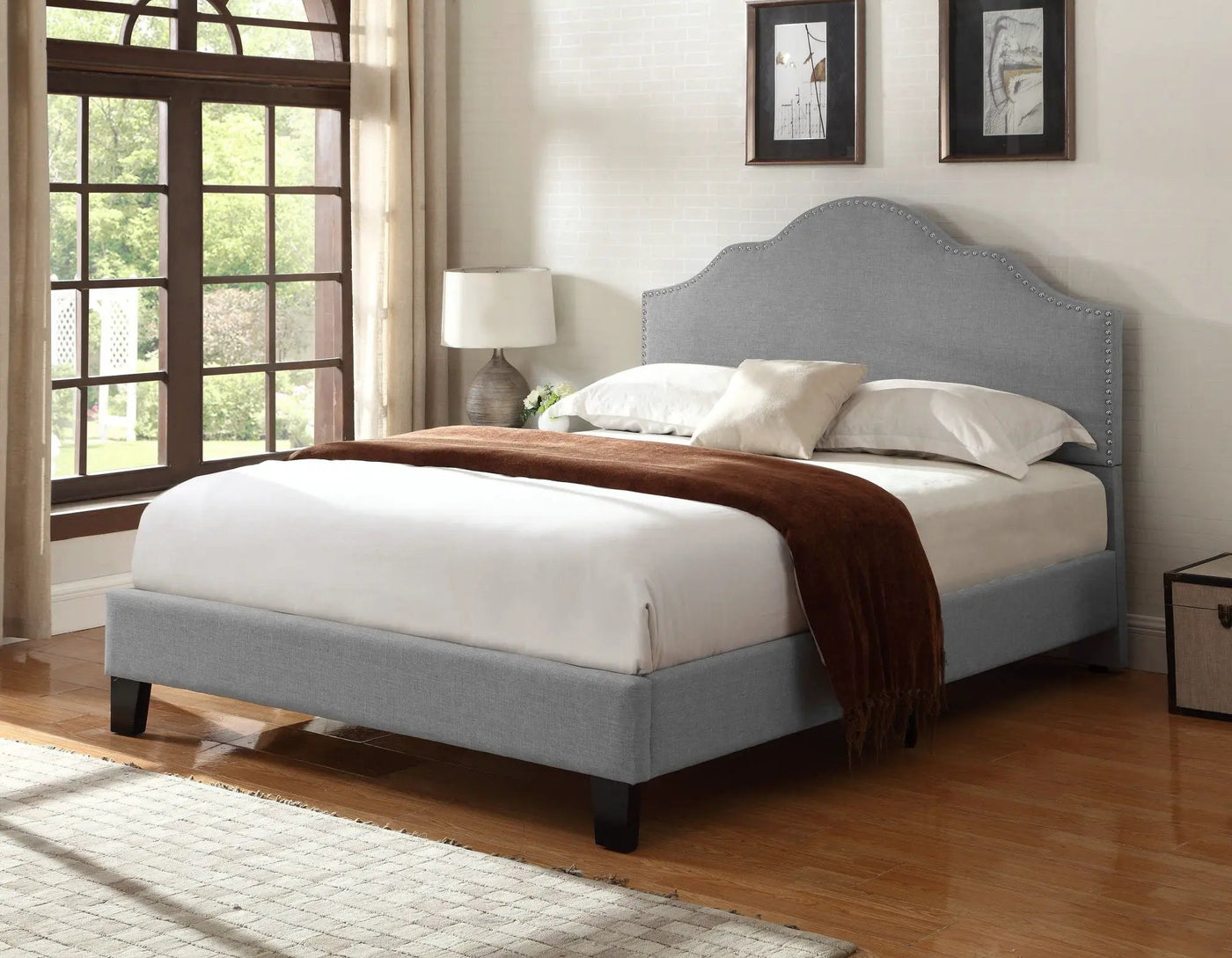 Kopa - Fabric Upholstered Bed by HouseOfZazla