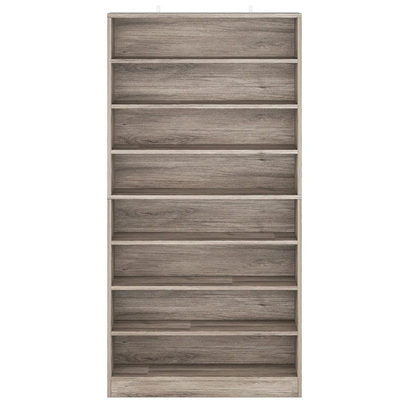 9 Tier Freestanding Shoe Cabinet with Open Design by HouseOfZazla