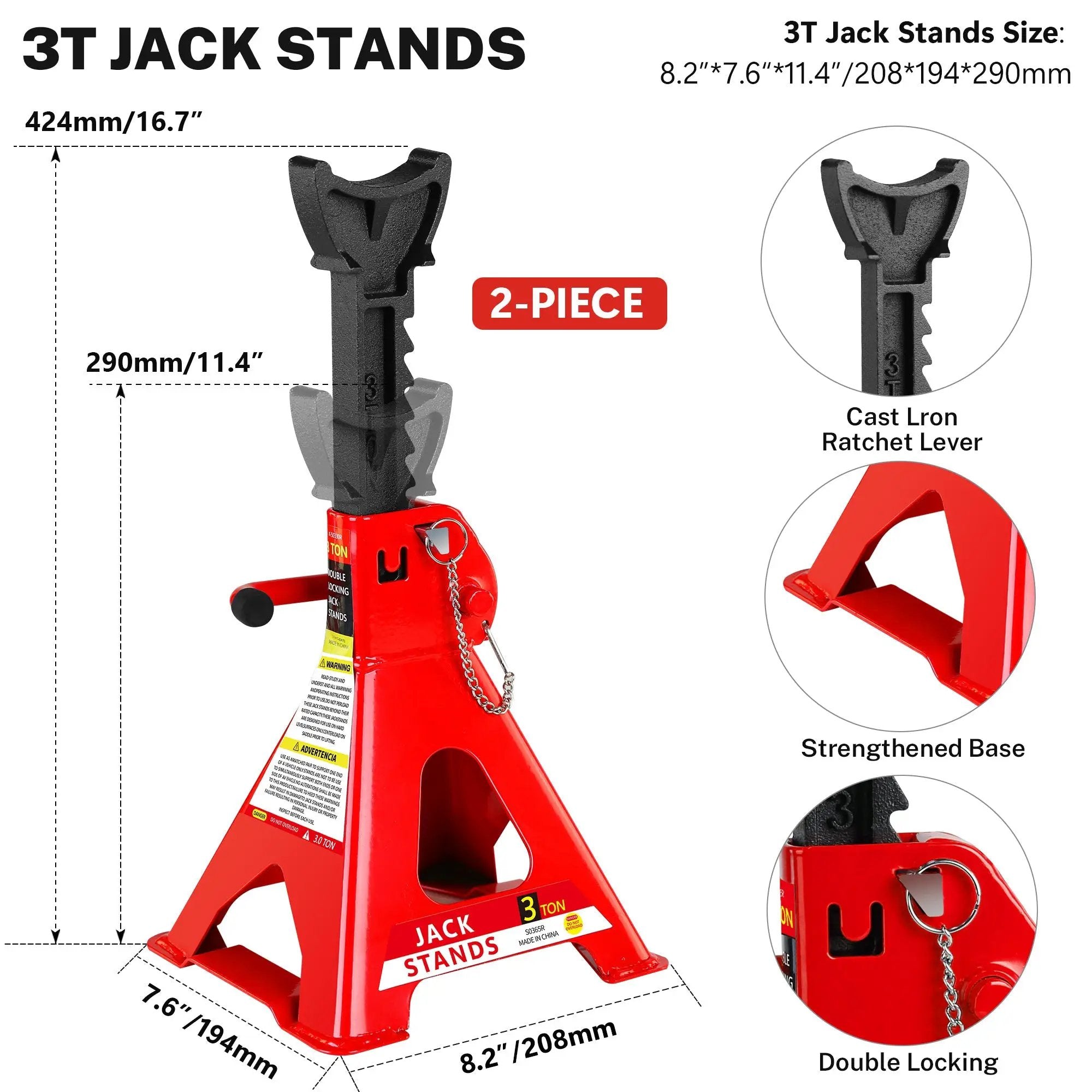2 Ton Low Profile Floor Jack by HouseOfZazla