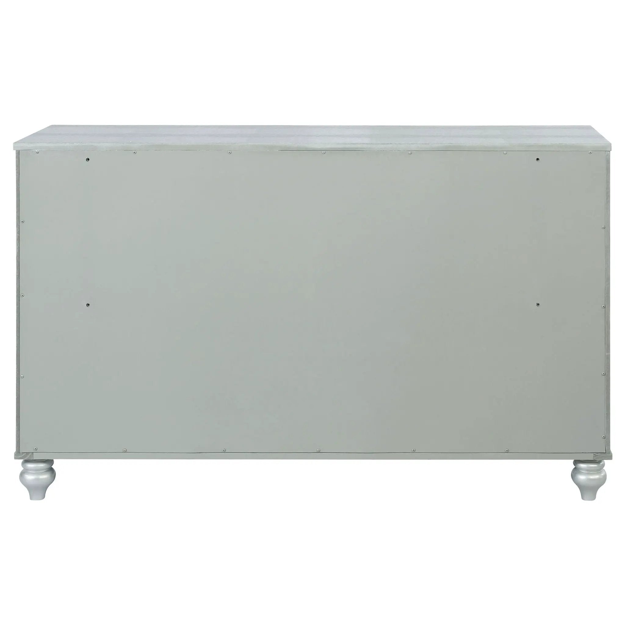 Gunnison 6-drawer Dresser Silver Metallic by Unique Piece Furniture
