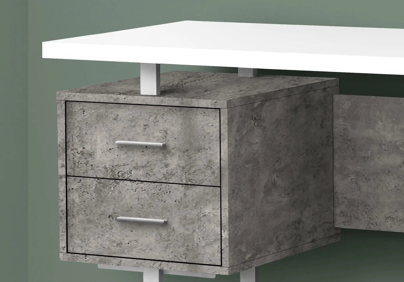 Computer Desk For Home Office With Storage Drawers by HouseOfZazla