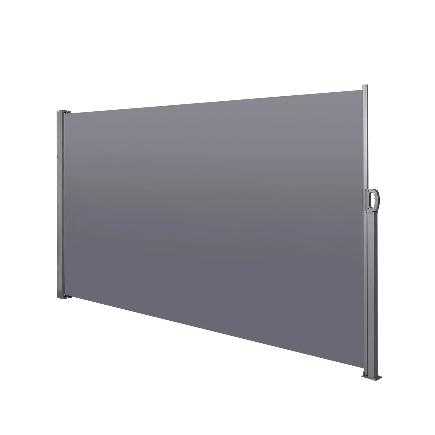Retractable Side Screen Awning, Uv Resistant, Waterproof, Patio Privacy Screen For Garden, Balcony, Courtyard by HouseOfZazla