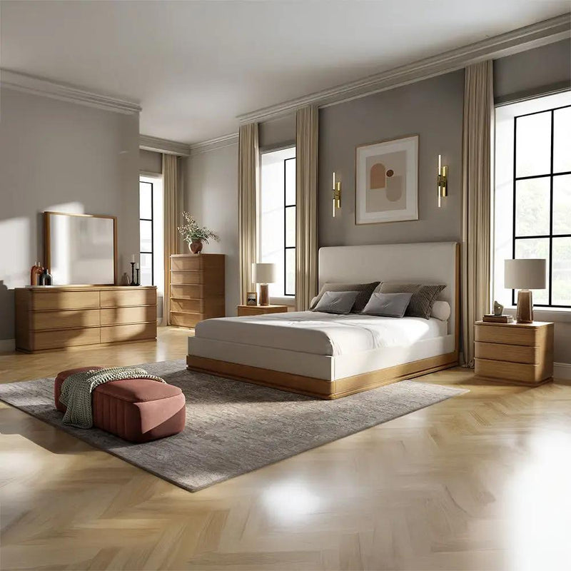Zoey - Mirror - Oak by Unique Piece Furniture