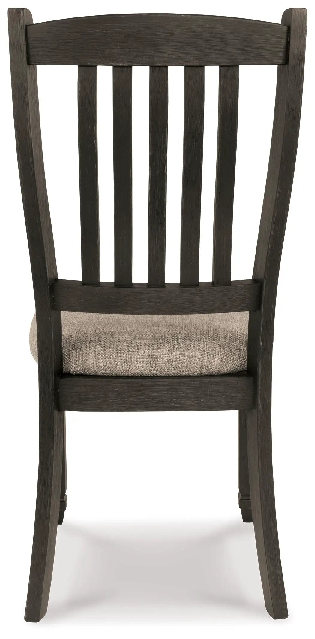 Tyler Creek - Dining UPH Side Chair (Set of 2) - Slatback - Black / Grayish Brown by Unique Piece Furniture