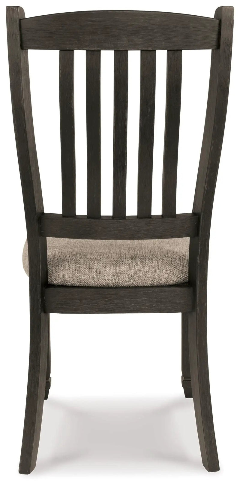 Tyler Creek - Dining UPH Side Chair (Set of 2) - Slatback - Black / Grayish Brown by Unique Piece Furniture