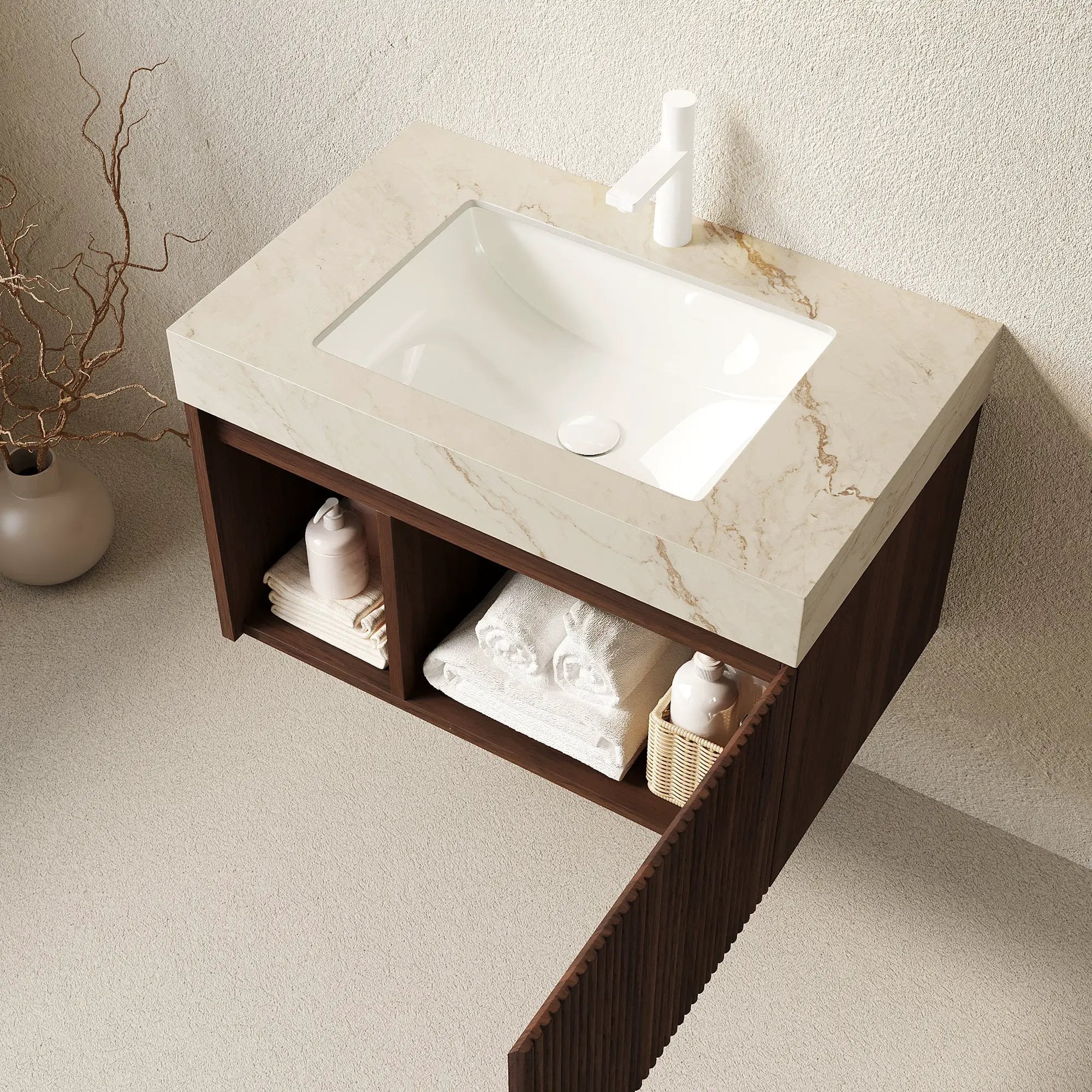 Eiden 30" Bathroom Vanity & Sink by HouseOfZazla