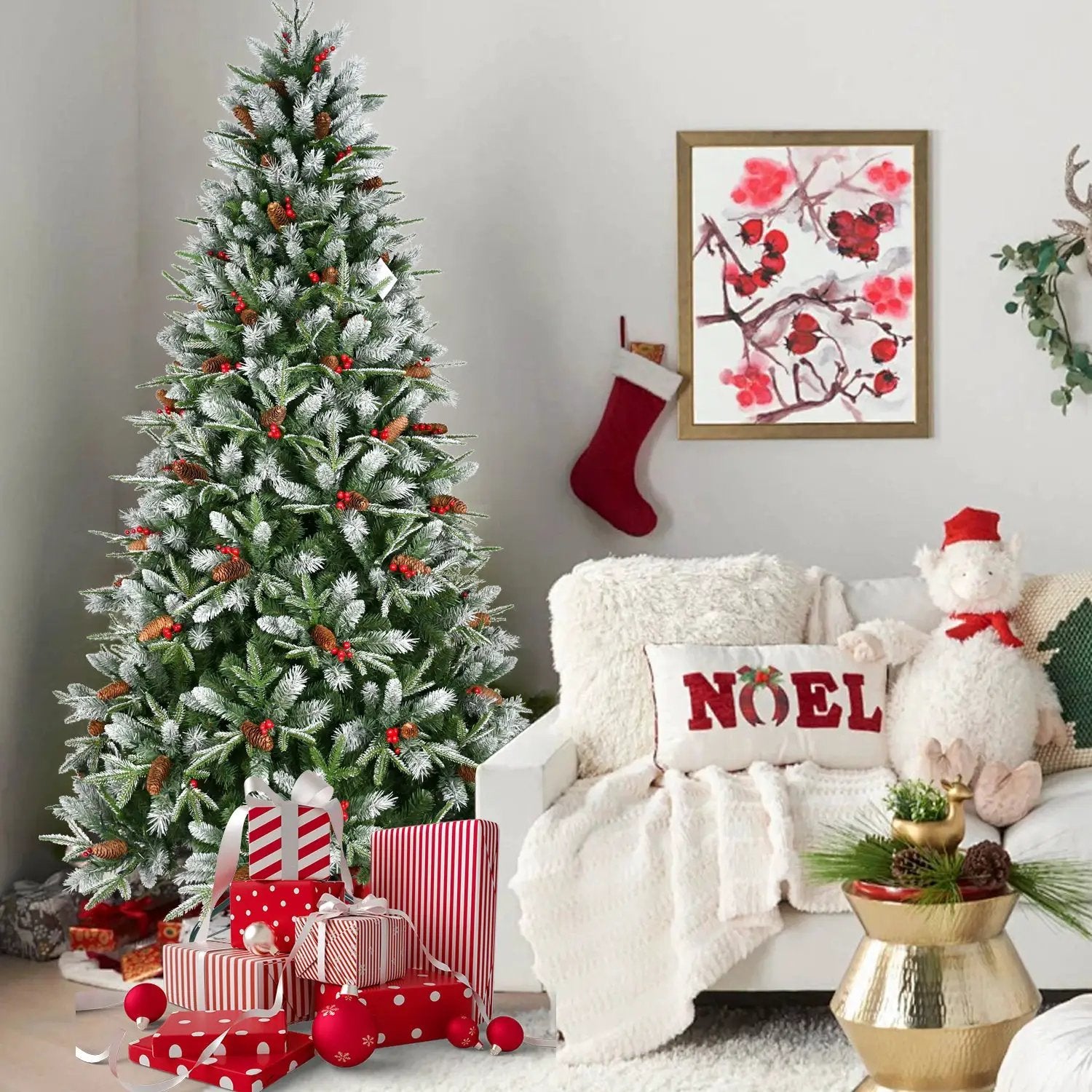 6FT Christmas Tree with 1593 Tips by HouseOfZazla