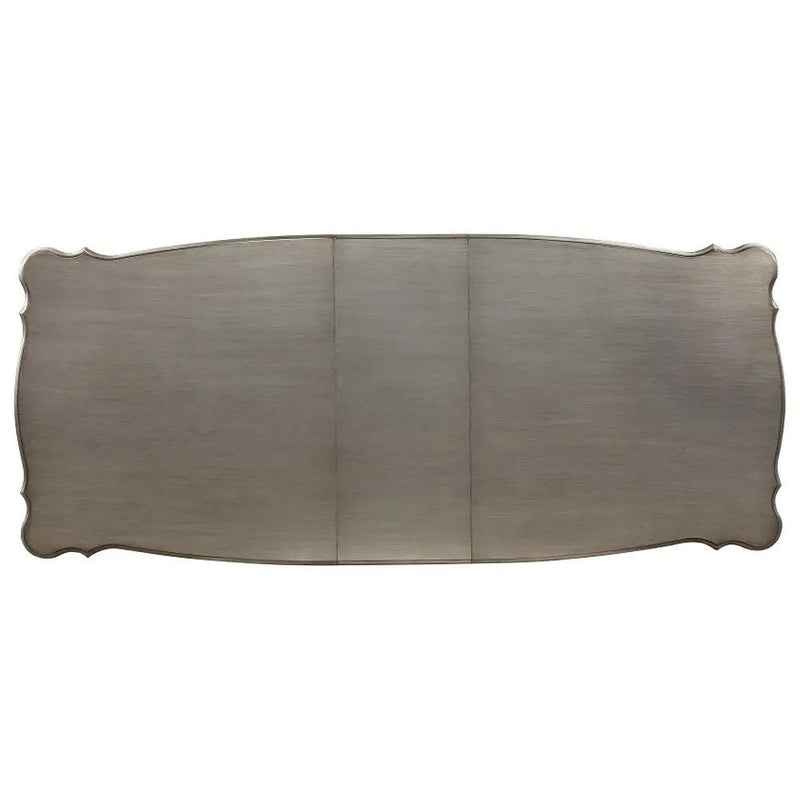 Ariadne - Dining Table With Pedestal - Antique Platinum by Unique Piece Furniture
