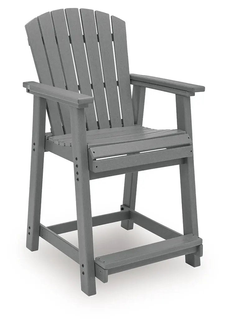 Sanctuary Beach - Barstool (Set of 2) - Dark Gray by Unique Piece Furniture
