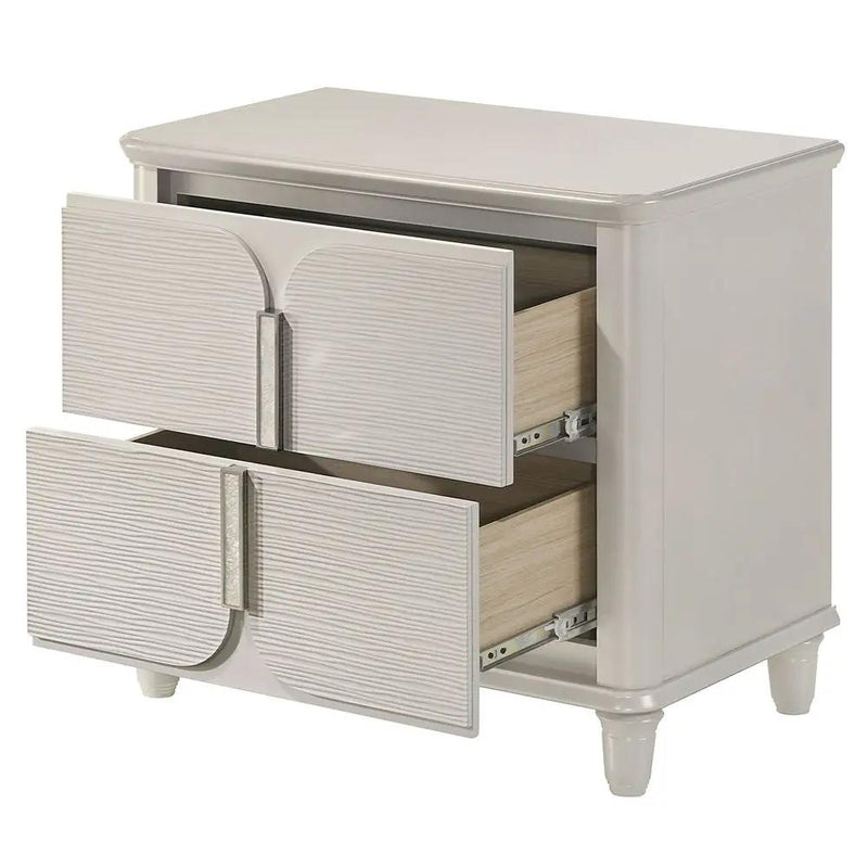 Laveda - Nightstand - Pearl White by Unique Piece Furniture