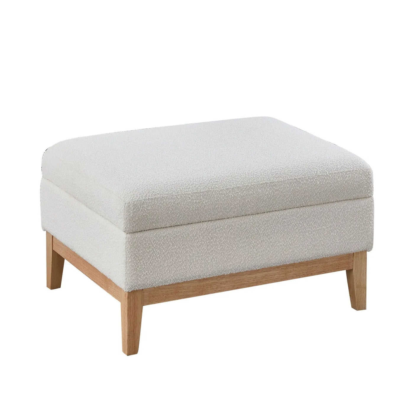 Upholstered Storage Ottoman With Reversible Lid Coffee Table, Foot Stool by HouseOfZazla