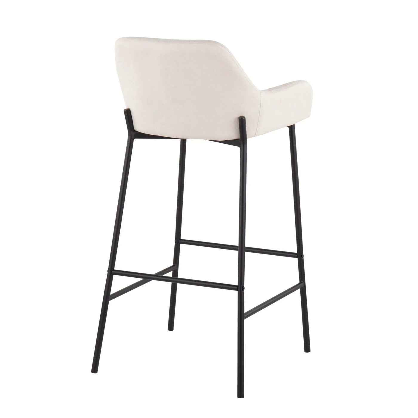 Daniella - Industrial Fixed Height Bar Stool (Set of 2) by HouseOfZazla