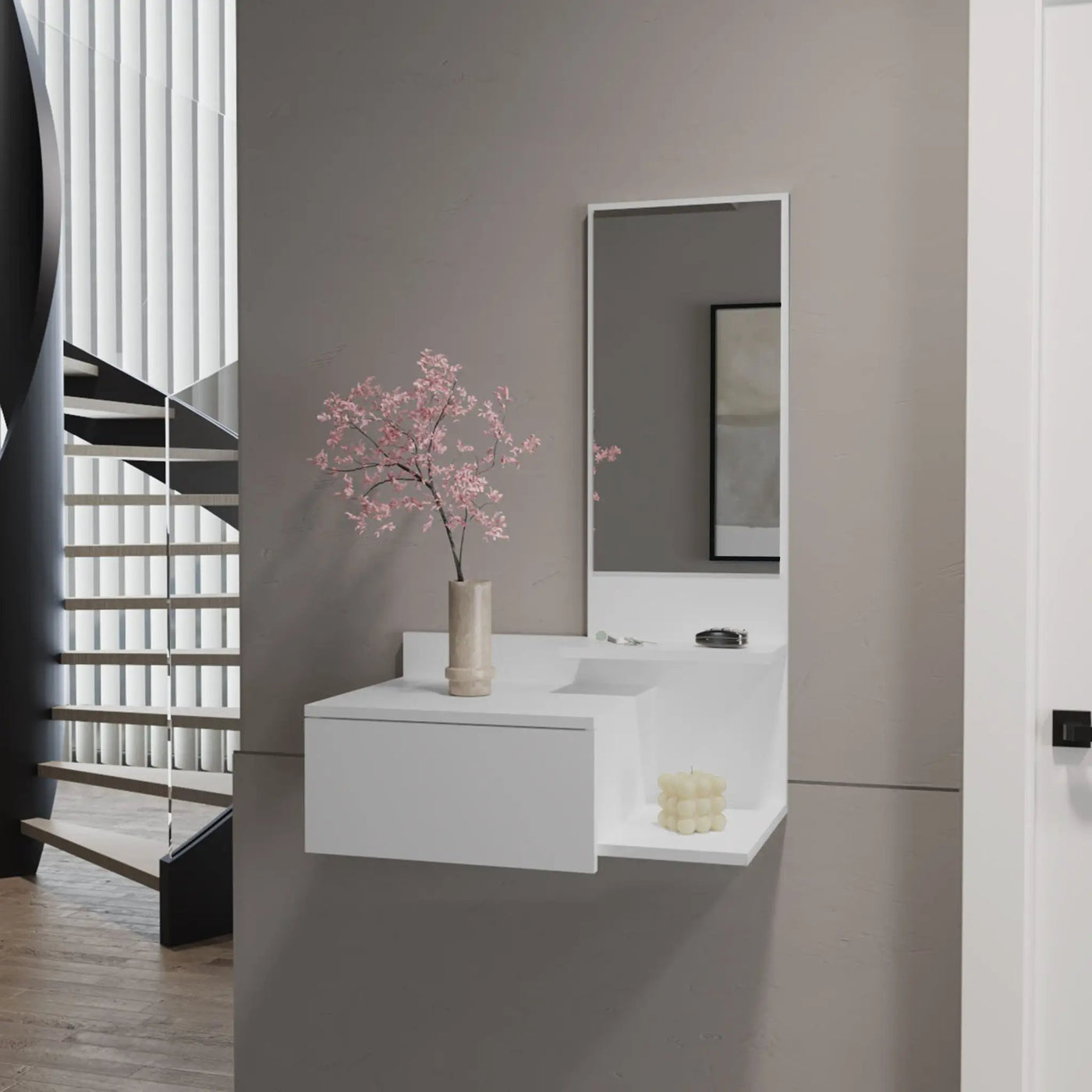 Lowell Floating Hallway Cabinet by HouseOfZazla