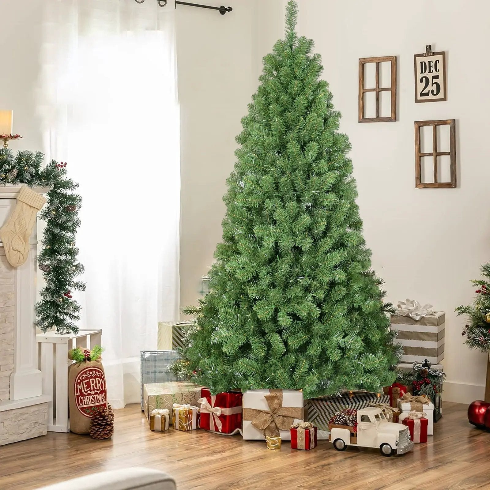 7.5ft Christmas Tree with Memory Wire by HouseOfZazla