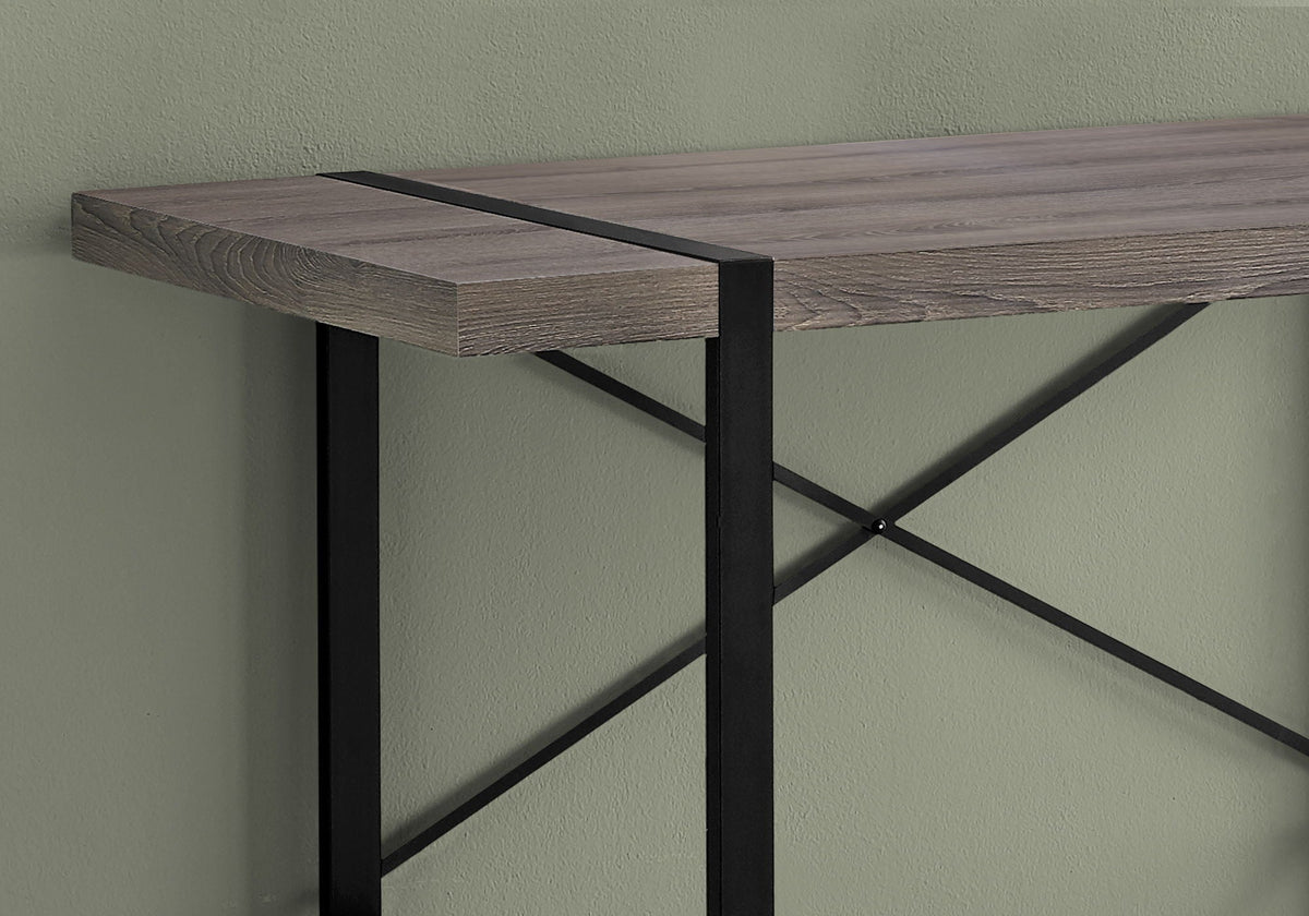 Modern Computer Desk for Home Office with Thick-Panel Desktop – Multiple Colors, photo 21 of 24