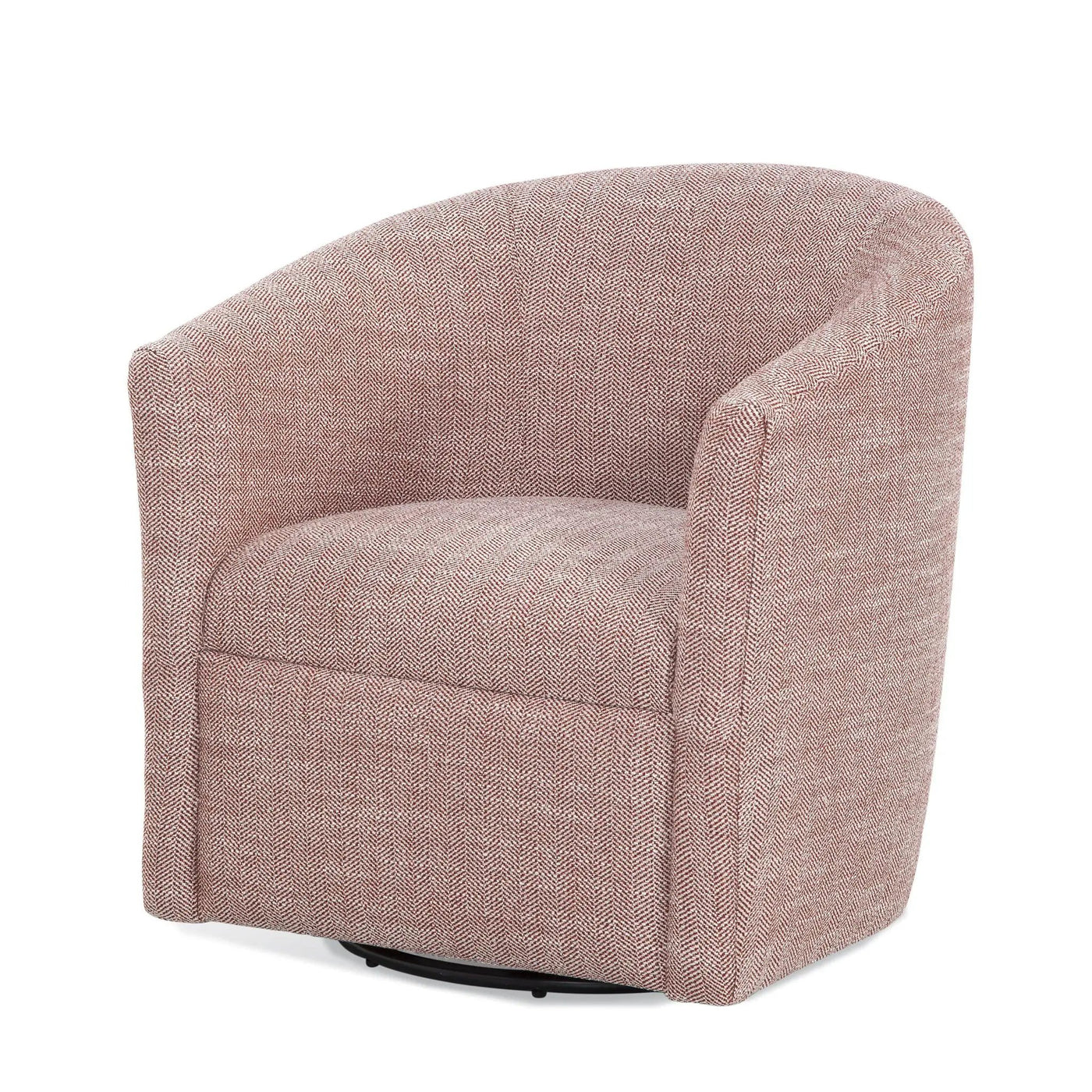 Lainey - Swivel Barrel Chair With 360 Degree Rotation by HouseOfZazla